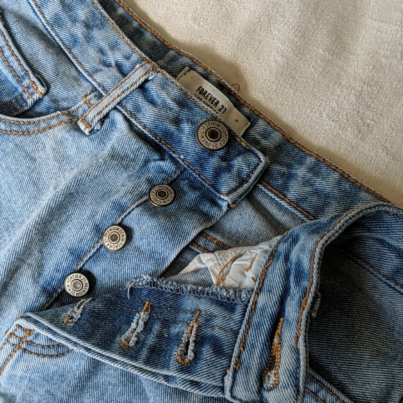 FOREVER 21 | denim shorts size 26 - Picture 5 of 6